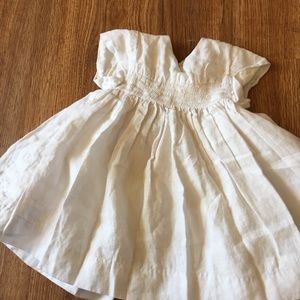 Smocked European Baby Dress